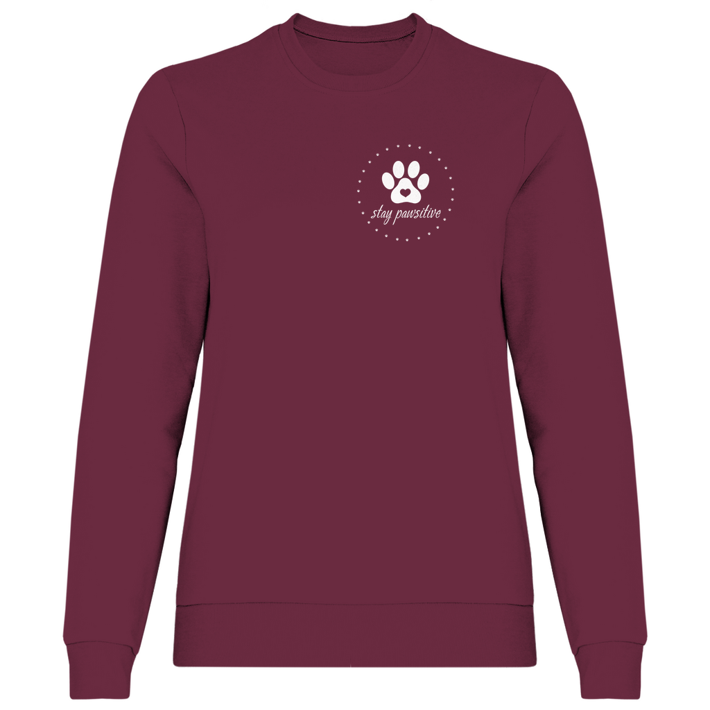 Stay Pawsitive - Sweatshirt für Damen