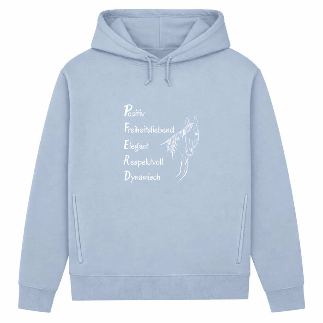 Seelenpferd - Hoodie aus Bio-Baumwolle für Damen