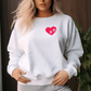 Pfötchen Im Herz - Bio-Sweatshirt für Damen