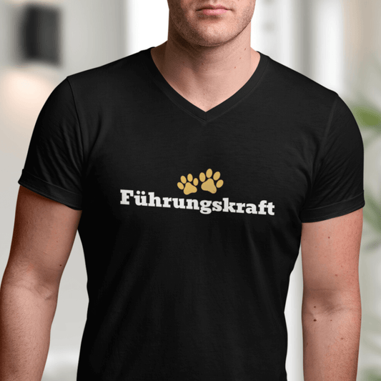 Führungskraft - V-Shirt für Herren