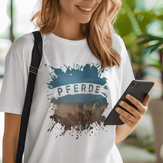 Pferdeliebe - T-Shirt für Damen