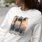 Magic Sunset - Bio-Sweatshirt für Damen