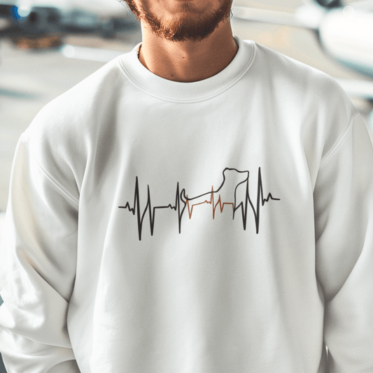 Lebenslinie - Bio Sweatshirt für Herren