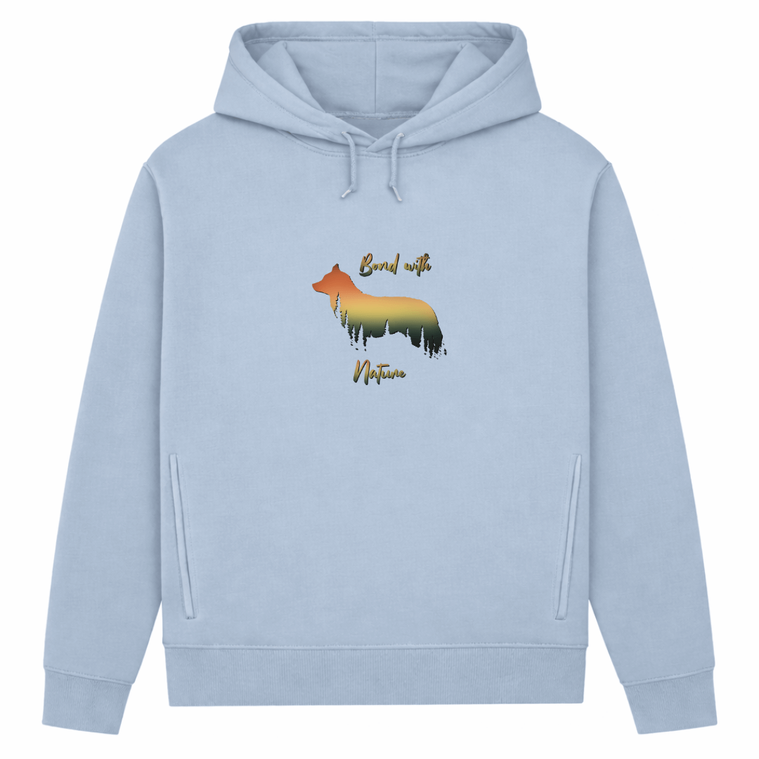 Bond With Nature– Hoodie aus Bio-Baumwolle für Damen
