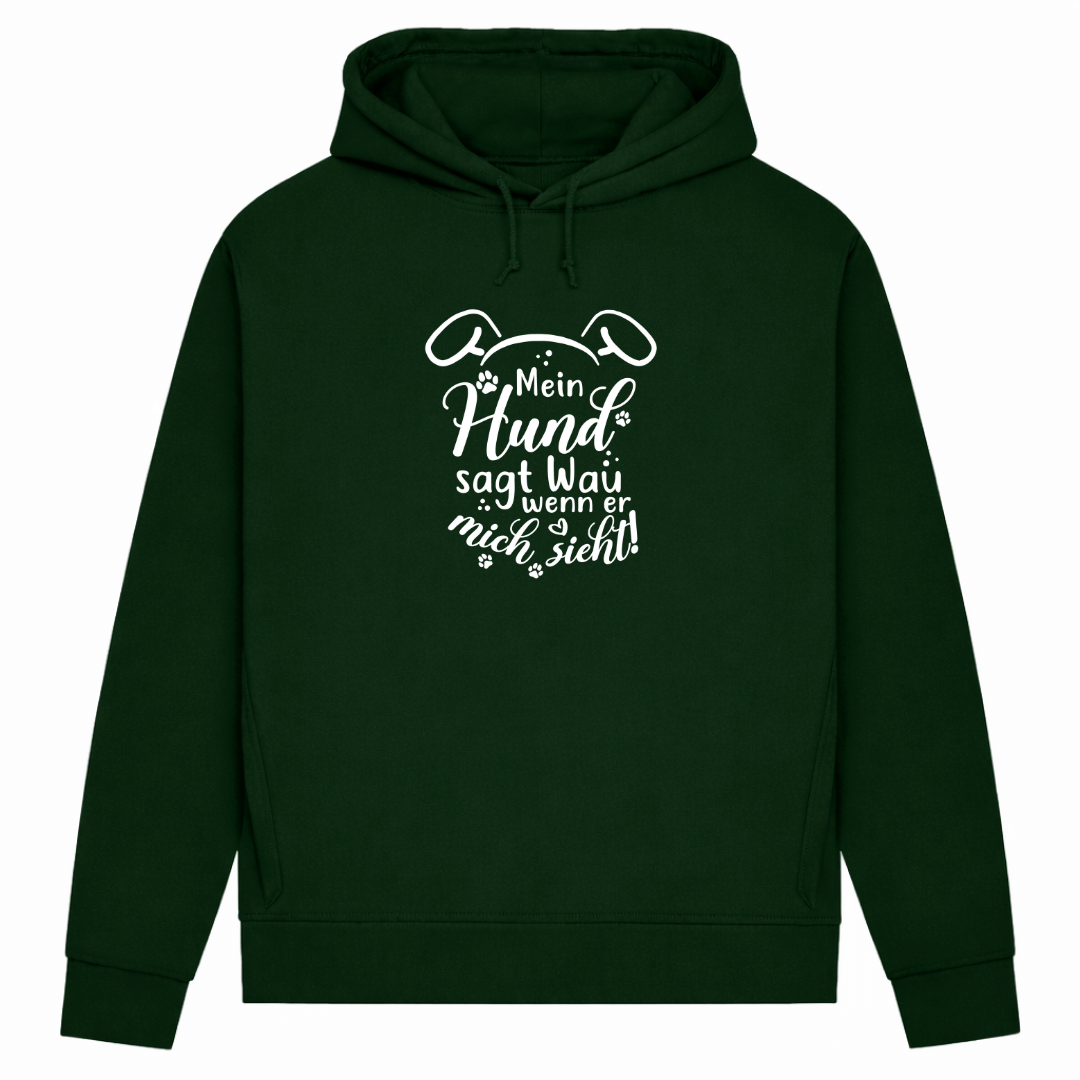 Wau– Hoodie aus Bio-Baumwolle für Damen