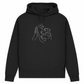 Doppeltes Glück– Hoodie aus Bio-Baumwolle für Damen