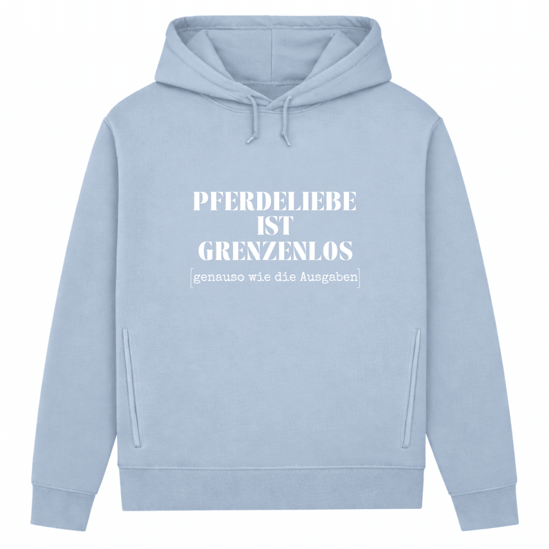 Ohne Pferd– Hoodie aus Bio-Baumwolle für Damen