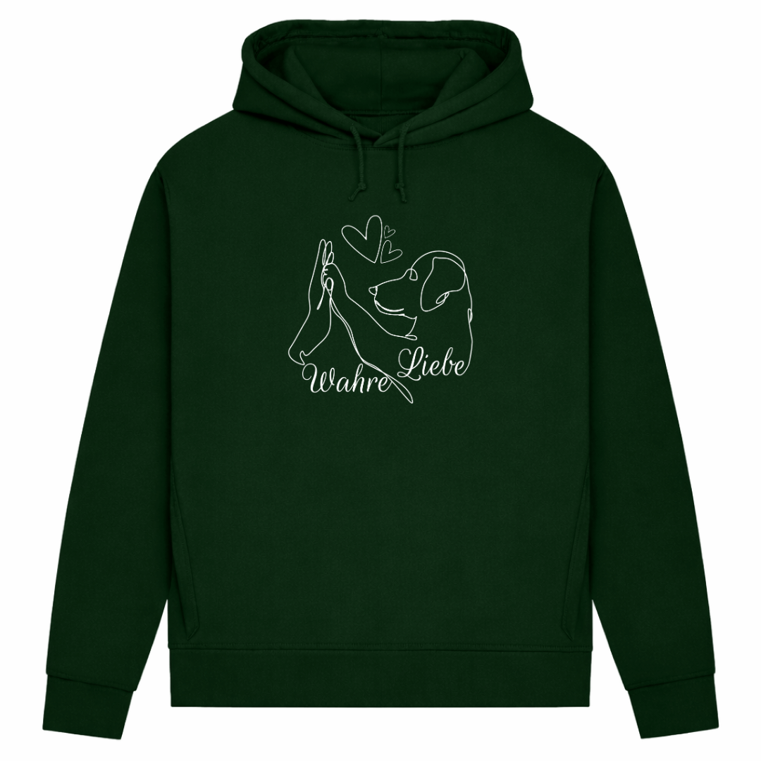 Meine Wahre Liebe– Hoodie aus Bio-Baumwolle für Damen