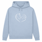 Herzensfreunde - Hoodie aus Bio-Baumwolle für Damen
