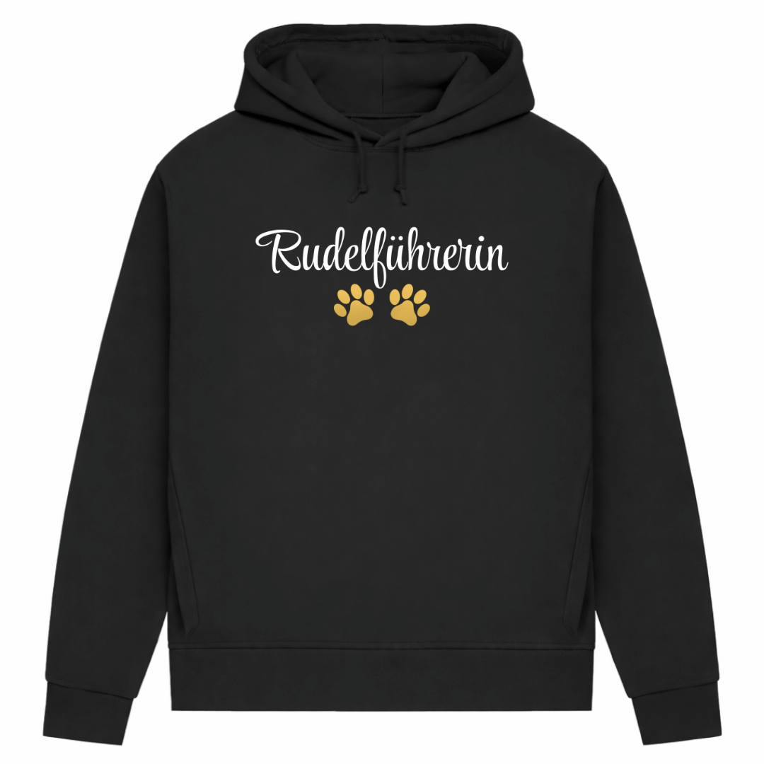 Rudelführerin– Hoodie aus Bio-Baumwolle für Damen