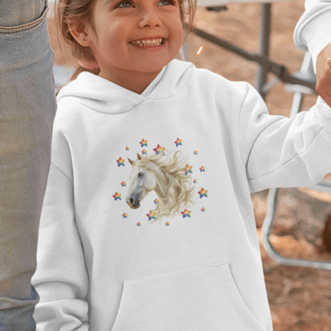 Magischer Sternenzauber - Bio Hoodie für Kinder