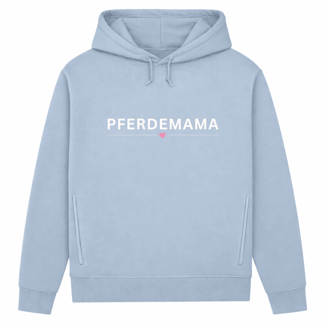 Pferdemama – Hoodie aus Bio-Baumwolle für Damen