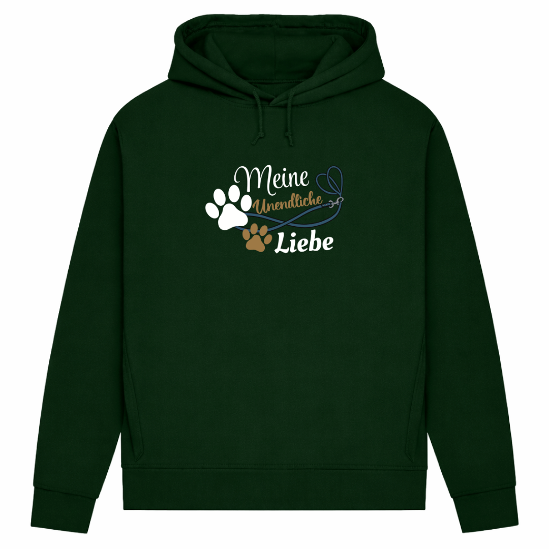 Unendlich – Hoodie aus Bio-Baumwolle für Damen