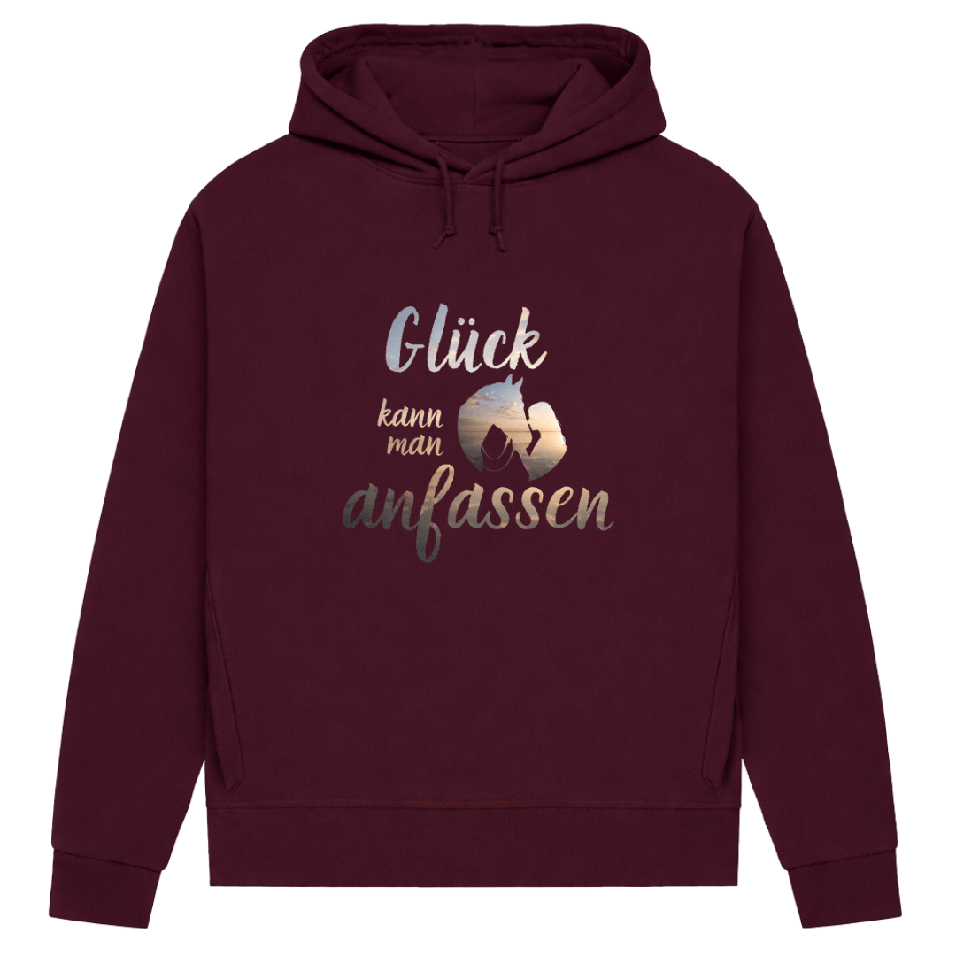 Glück - Hoodie aus Bio-Baumwolle für Damen