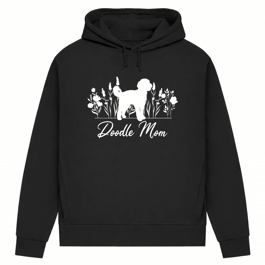 Doodle Mom – Hoodie aus Bio-Baumwolle für Damen