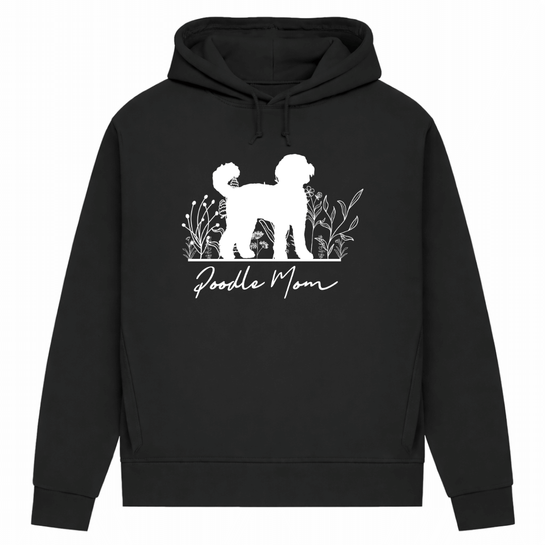 Pudel Mom– Hoodie aus Bio-Baumwolle für Damen