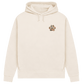 Damen Bio-Hoodie mit kleiner Patchwork-Pfote | Hundeliebe
