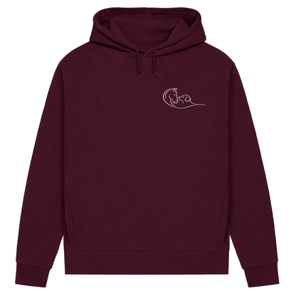 Seelenfreunde -Hoodie aus Bio-Baumwolle für Damen