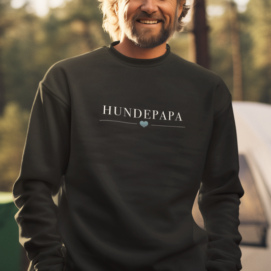 Hundepapa - Bio-Sweatshirt für Herren