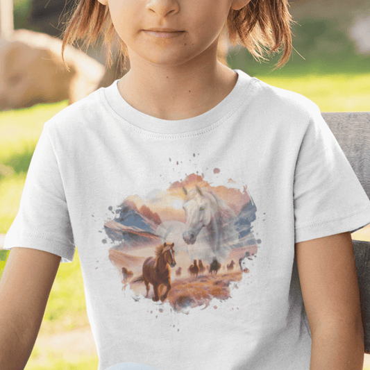 Magie und Freiheit - Bio T-Shirt für Kinder