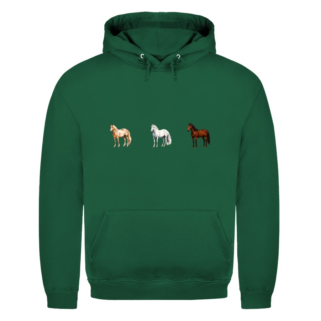 Pferde Trio - Hoodie Unisex