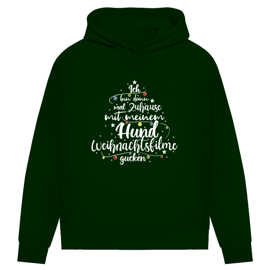 Weihnachtsfilme - Bio-Hoodie für Damen