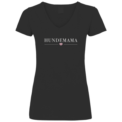 Hundemama - V-Shirt für Damen