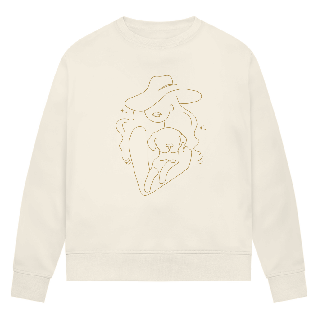 Umarmung - Bio Sweatshirt für Damen