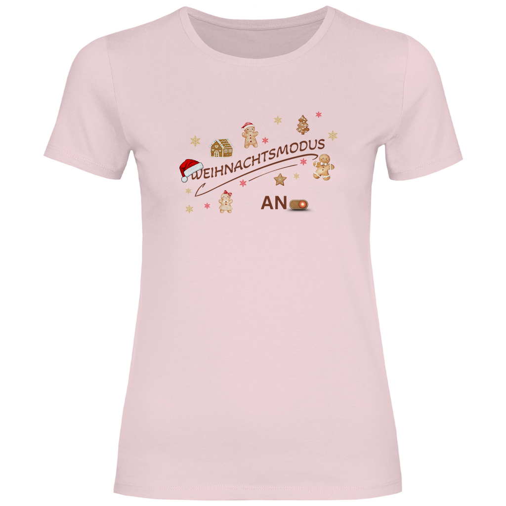 Weihnachtsmodus - T-Shirt für Damen
