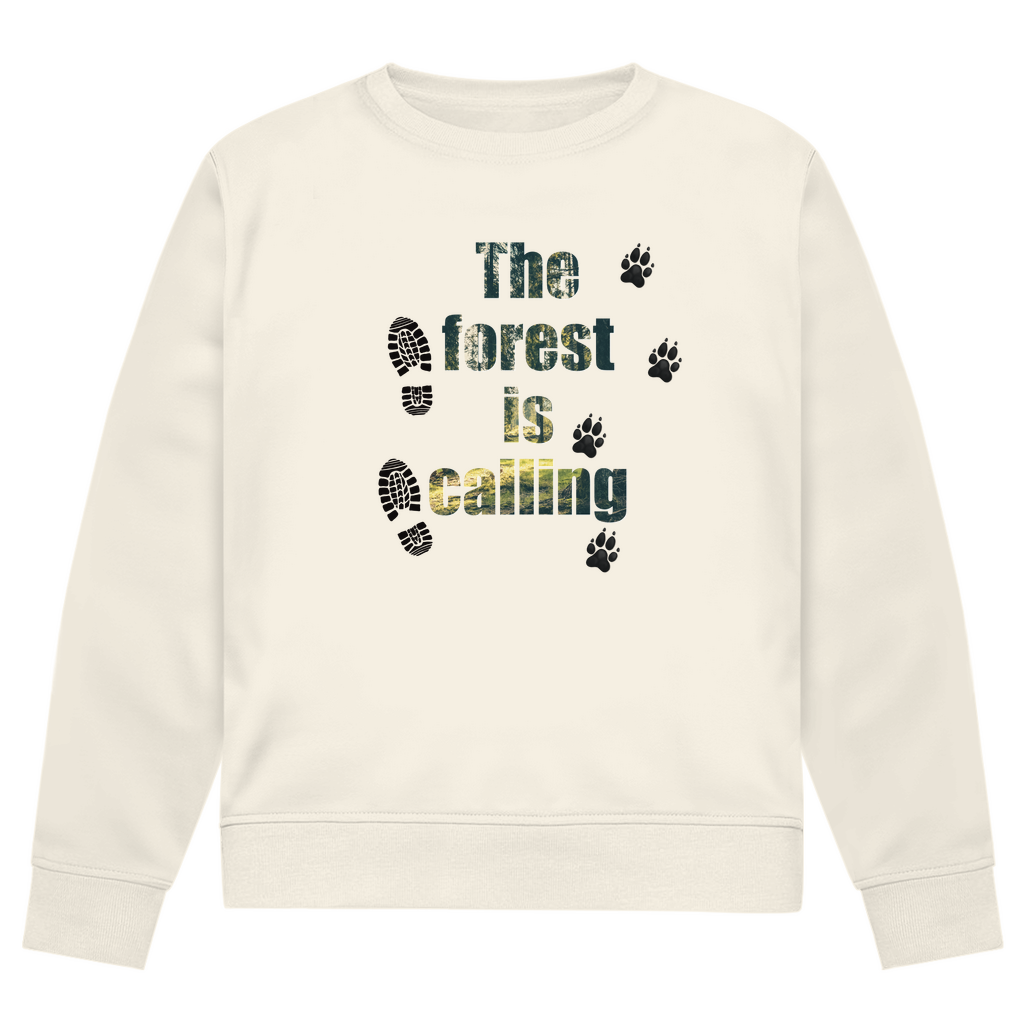 The Forest Is Calling - Bio-Sweatshirt für Herren