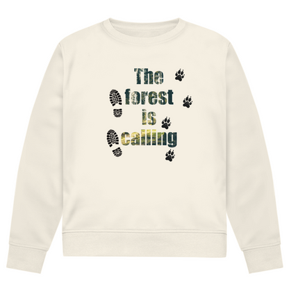 The Forest Is Calling - Bio-Sweatshirt für Herren