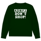 Adopt Don't Shop - Bio-Sweatshirt für Herren