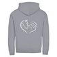 Herzensfreunde- Zipper-Hoodie Unisex | Rückendruck