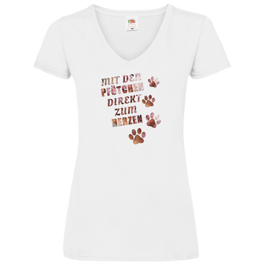 Direkt - V-Shirt für Damen