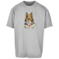 Flower Sheltie - Oversize T-Shirt - Unisex