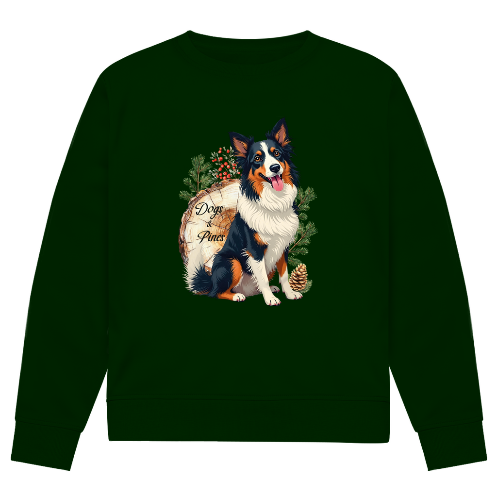 Dogs & Pines - Bio-Sweatshirt für Herren