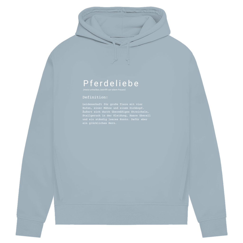 Pferdeliebe - Bio-Hoodie für Damen