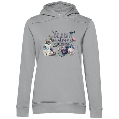 Be Strong - Bio-Hoodie für Damen