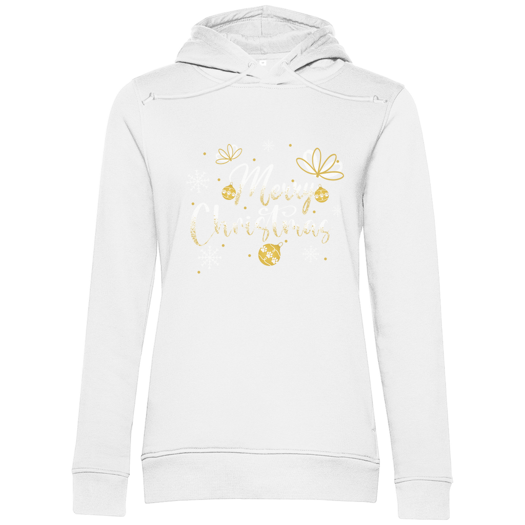 Merry Christmas - Bio-Hoodie für Damen-Weihnachten