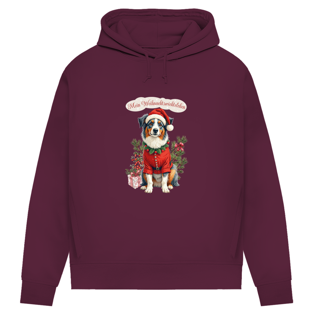 Weihnachtswichteln - Bio-Hoodie für Damen