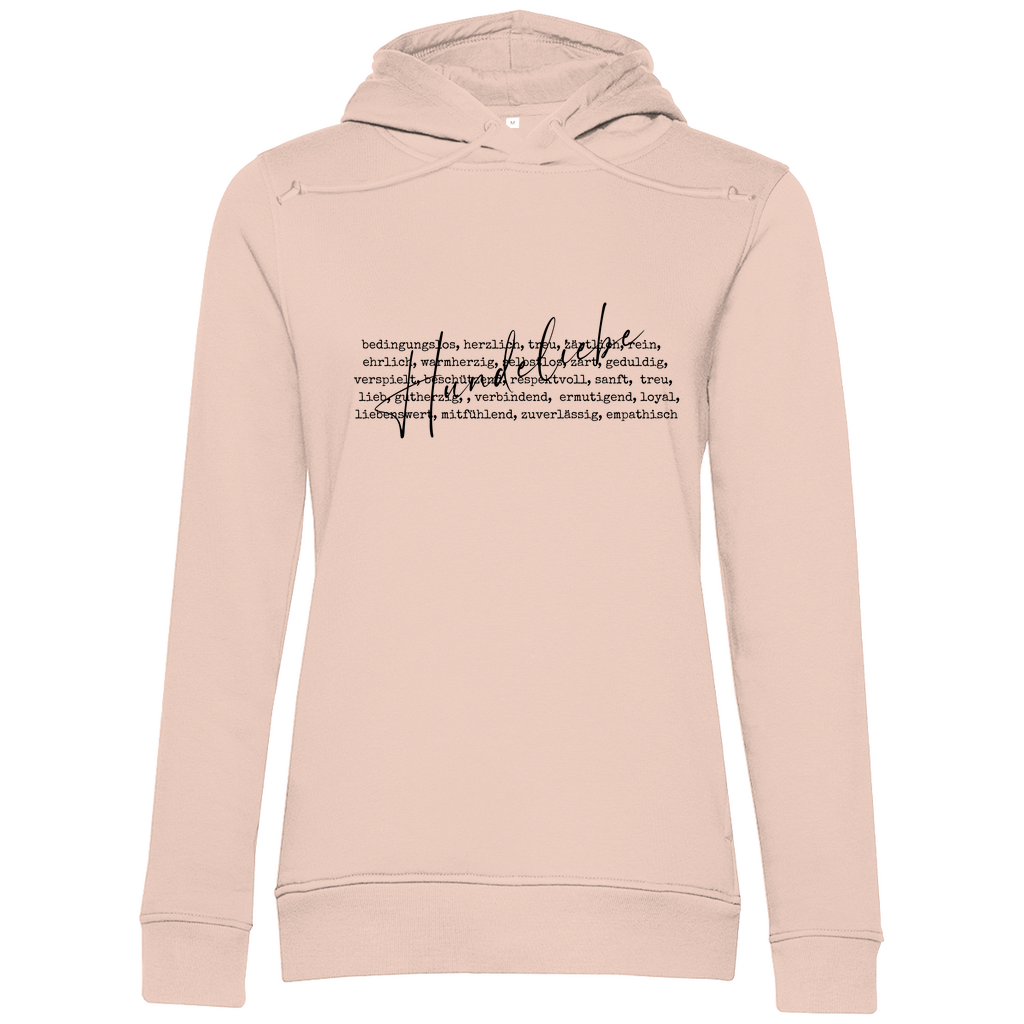 Hunde Liebe ist... - Bio-Hoodie für Damen