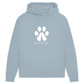 Herz und Pfötchen - Bio-Hoodie für Damen
