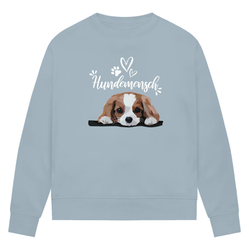 Hundemensch - Bio-Sweatshirt für Damen