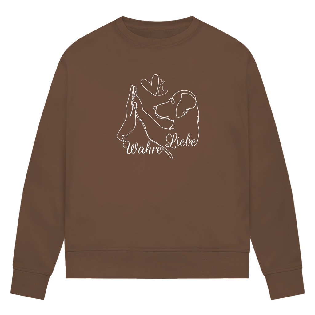 Meine  Wahre Liebe - Bio-Sweatshirt für Damen