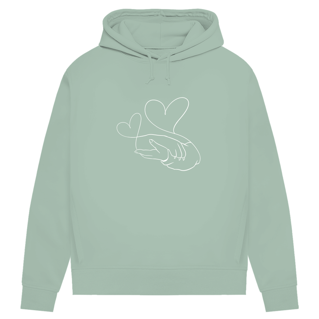 Pakt der Liebe - Bio-Hoodie für Damen