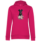 Flower Schnauzer - Bio-Hoodie für Damen