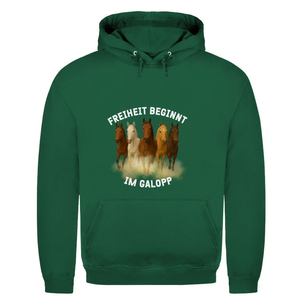 Galopp ist Freiheit - Hoodie Unisex