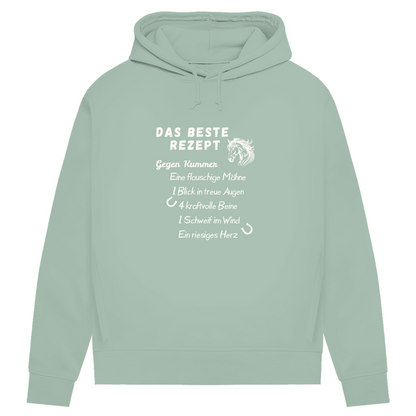 Herzensrezept - Bio-Hoodie für Damen