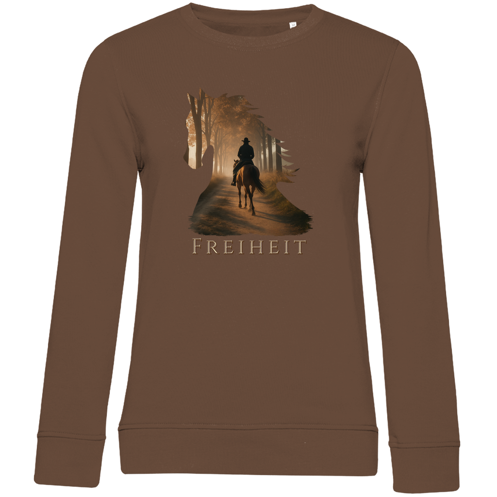 Freiheit - Bio-Sweatshirt für Damen