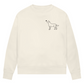 Labrador mit Herz - Bio-Sweatshirt für Damen